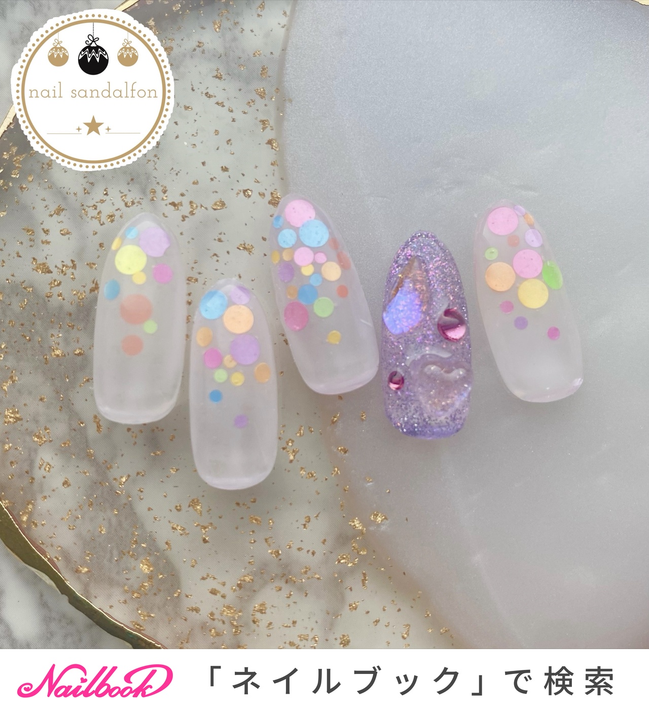 春 卒業式 入学式 イースター ハンド nail sandalfonのネイルデザイン No 8657056 ネイルブック