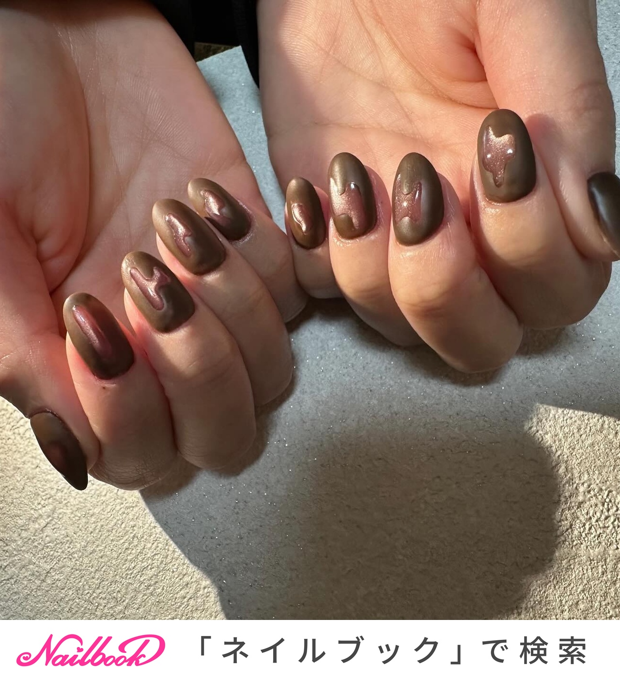 秋 冬 オールシーズン バレンタイン ハンド nail room No 15のネイルデザイン No 8681054 ネイルブック