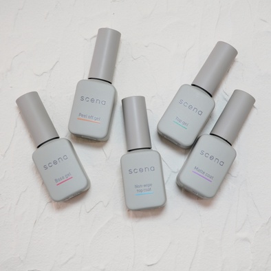 カジュアルに楽しむ新生ジェルブランド「scena（シーナ）」デビュー！