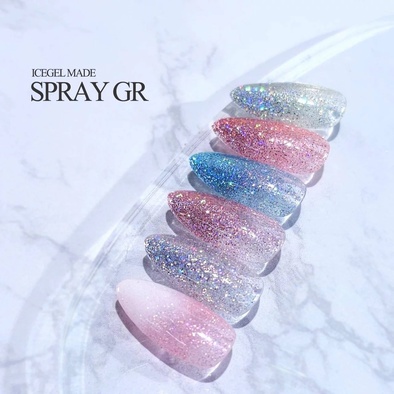 数量限定！画期的アイテムが遂に登場♡ICEGEL「スプレーグラデーション