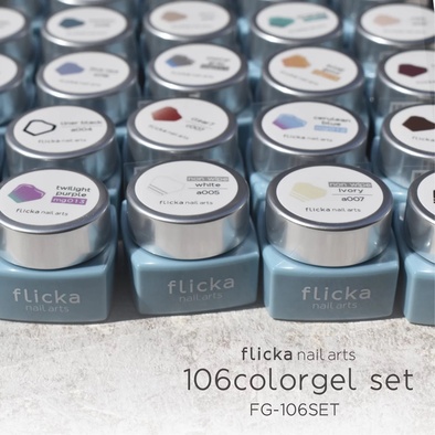 定番からトレンドまですべて揃う♡「flicka nail arts フリッカカラー