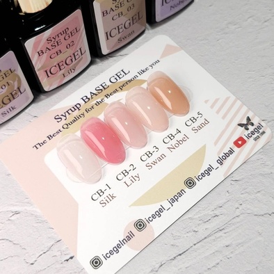 ICE GEL ABLACK シロップベースジェル ジェルアレルギー防止 ベース要らずでナチュラルネイルを楽しもう♡「ICEGEL シロップベース