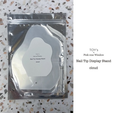 ネイルチップをもっと可愛く♡TOY's × Pink rose window「ネイルチップ
