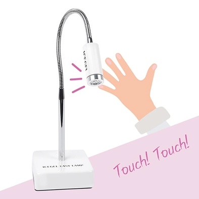 ICEGEL LEDネイルランプ フットペダル付き ジェルネイル硬化用ライト ICEGEL LEDネイルランプ フットペダル付き ジェルネイル硬化用