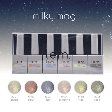 lem.「ミルキーマグジェル」新登場♡やわらかな光が指先に宿る、星空の