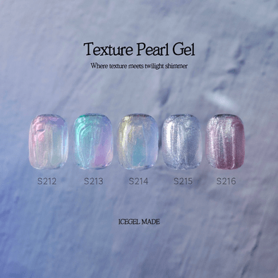 アイスジェル テクスチャーパール ジェル 5色セット ICEGEL ABLACK テクスチャーパールジェル 5色セット（ゴシゴシ