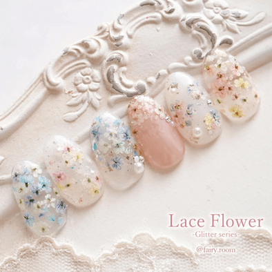 春ネイルに大活躍の極薄押し花！S♡Mint『Kodemari』＆『Lace Flower