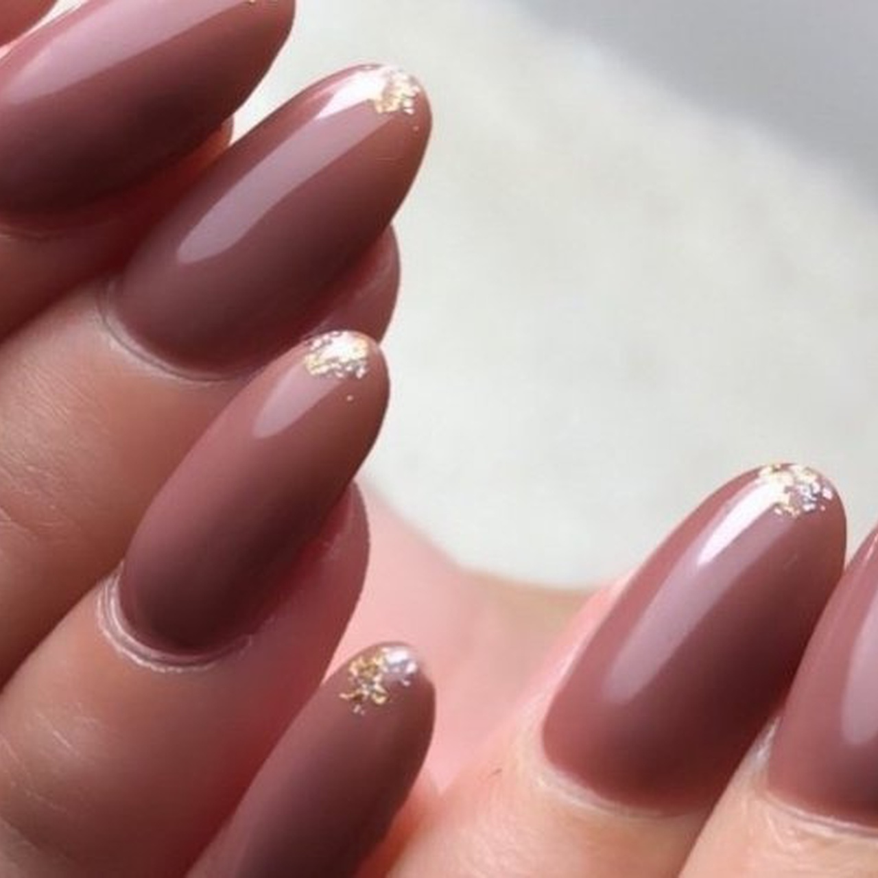 美人カラーがずるい デキる女のブラウンネイル 19