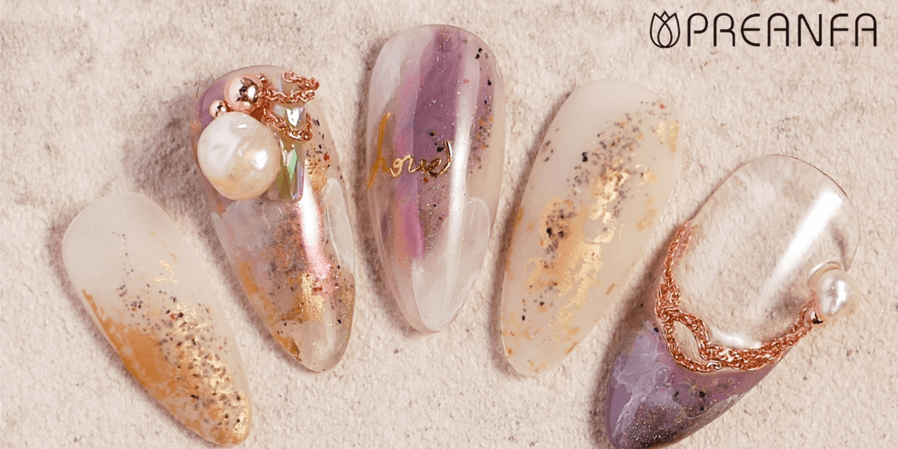 ストーンネイルって知ってる 新感覚の 素材系ジェル が人気上昇中