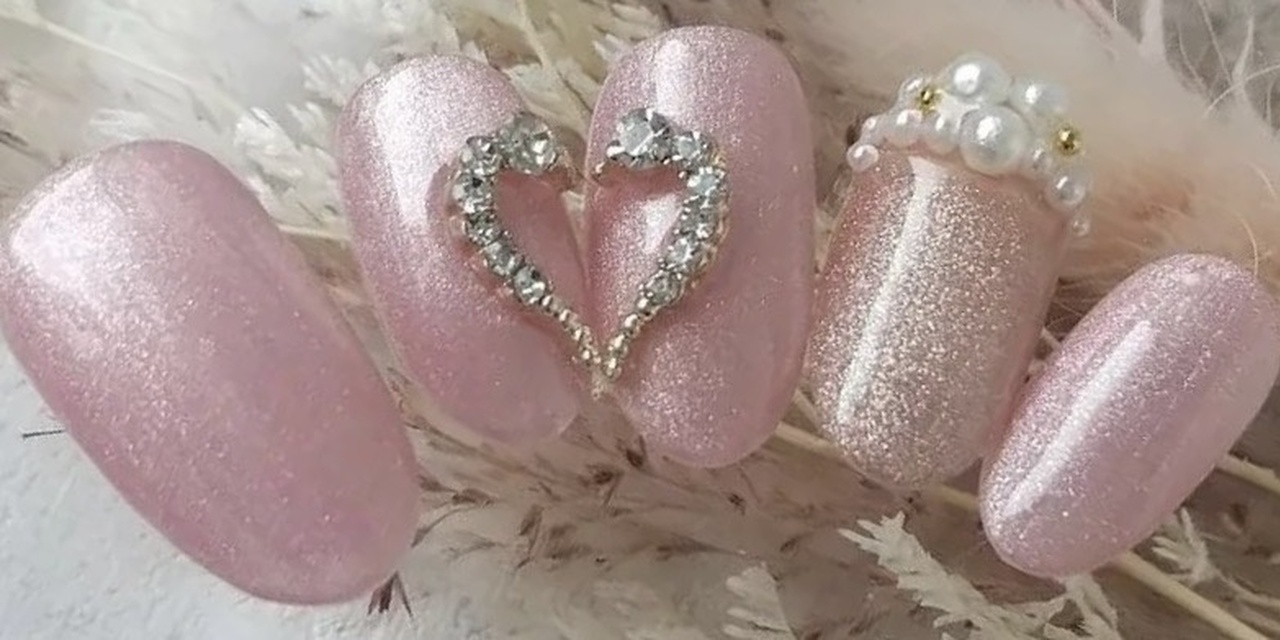 エバーネイル Pink Potion バレンタイン限定ネイル 過去一かわいい