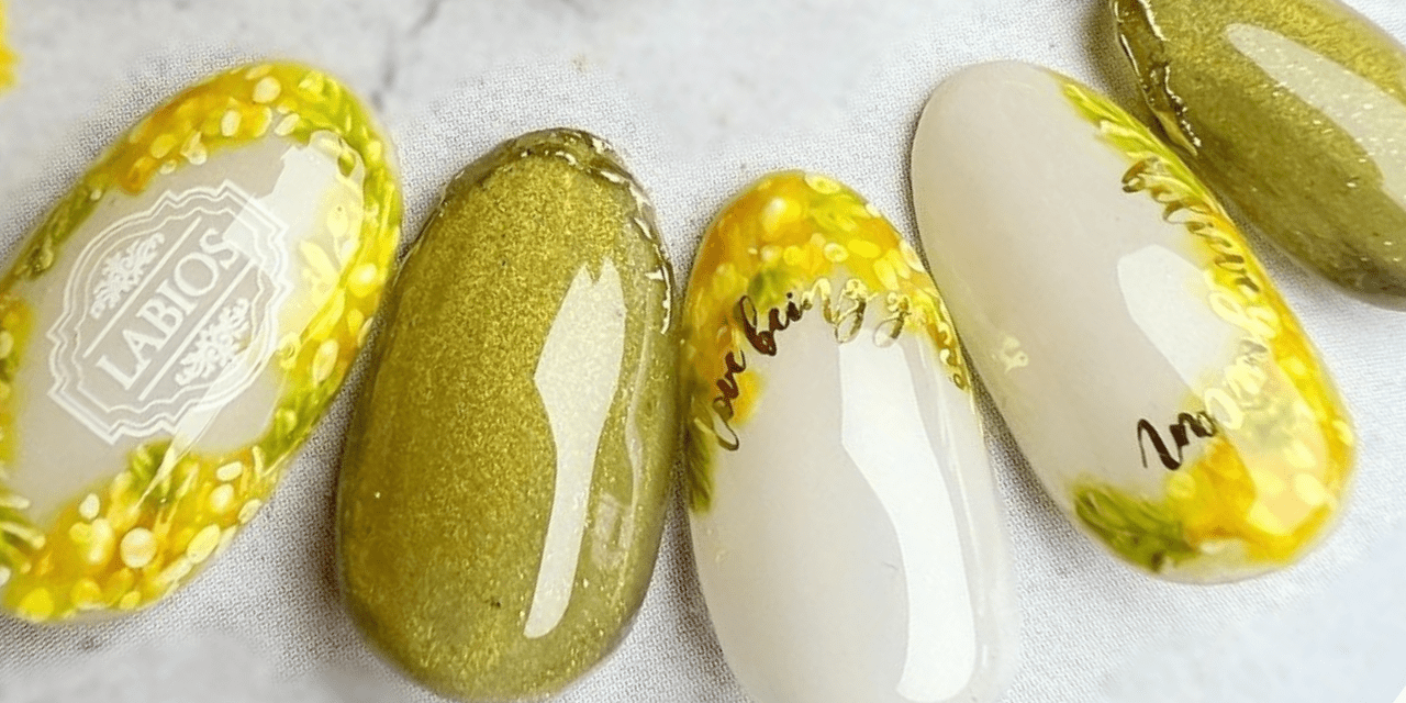 指先から幸せをもたらすミモザネイルで毎日をHappyに♡|2024最新ネイル