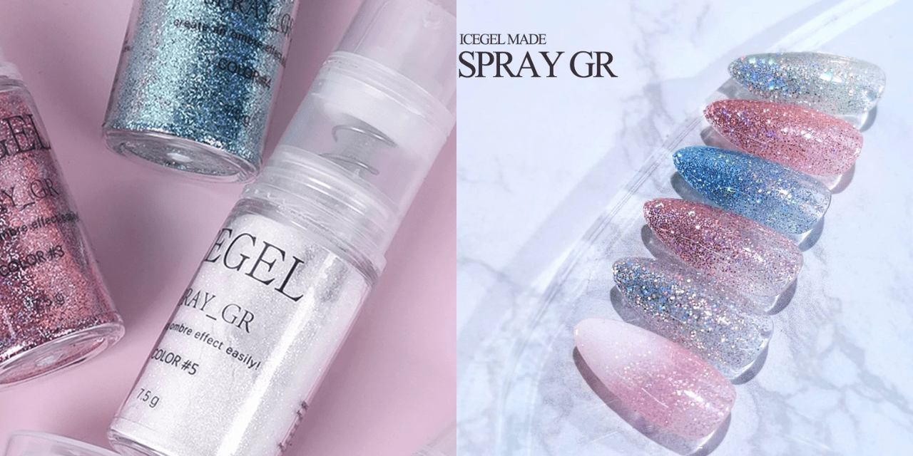 数量限定！画期的アイテムが遂に登場♡ICEGEL「スプレーグラデーション 6色セット」