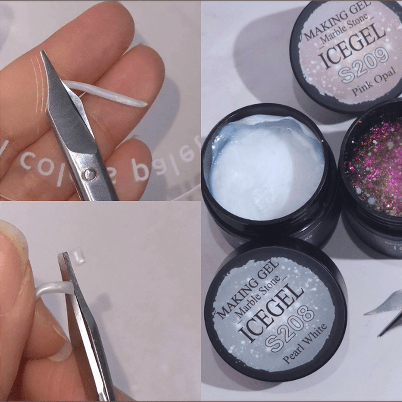 ベタつかないから使いやすい♡ICEGEL ABLACK「メーキングジェル」