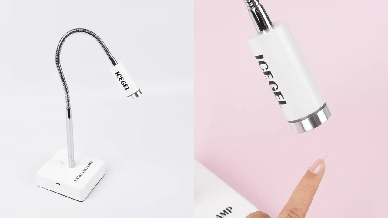 あやの　ICEGEL EASY LAMP ネイルアート用ランプ スタイリッシュで機能的！♡ICEGEL 「イージーランプ」