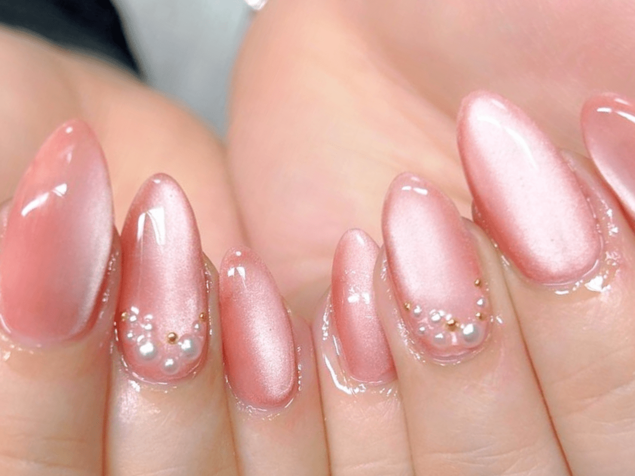 2025最新】うるちゅる感がたまらない♡微粒子マグネットネイル|人気