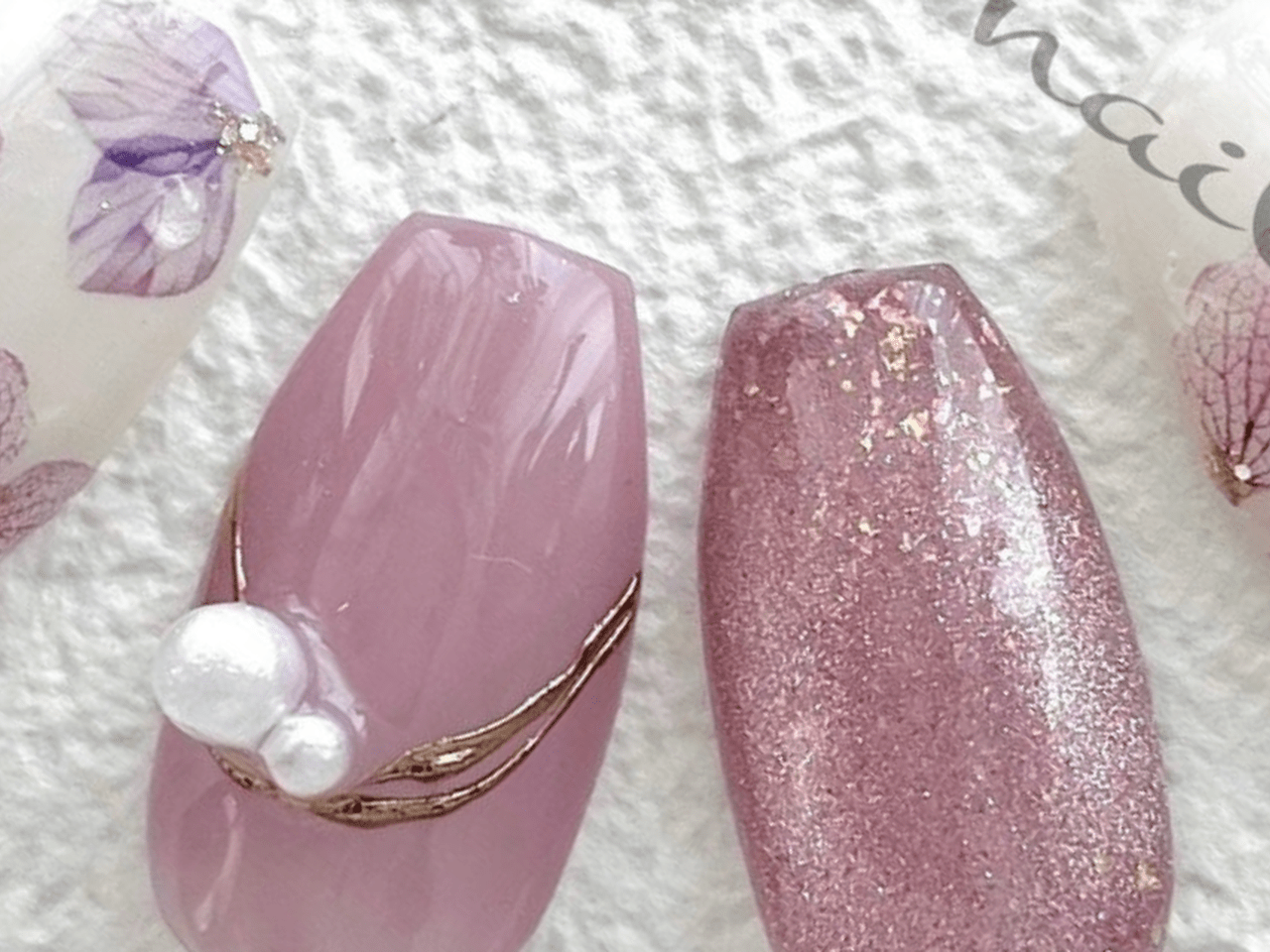 人気ネイルデザインTOP10】梅雨入り目前！今が旬の紫陽花ネイル|2025