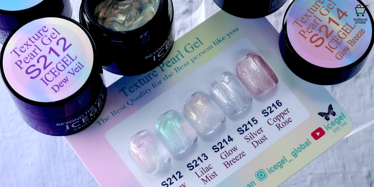 五感をくすぐる、幻想的な艶めき♡ICEGEL ABLACK『テクスチャーパール