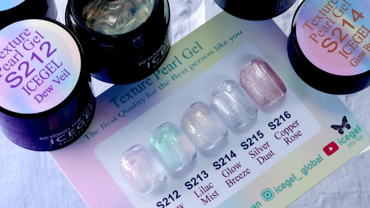 五感をくすぐる、幻想的な艶めき♡ICEGEL ABLACK『テクスチャー