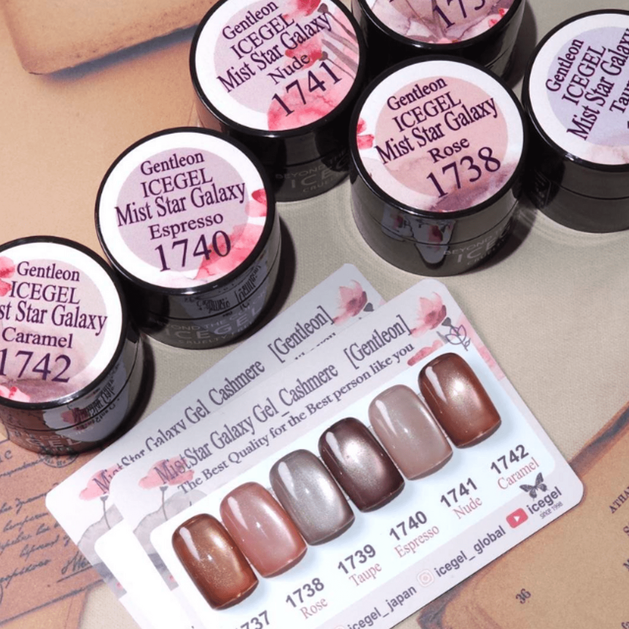 肌に溶け込む上品きらめき♡ICEGEL『GENTLEON ミストスター