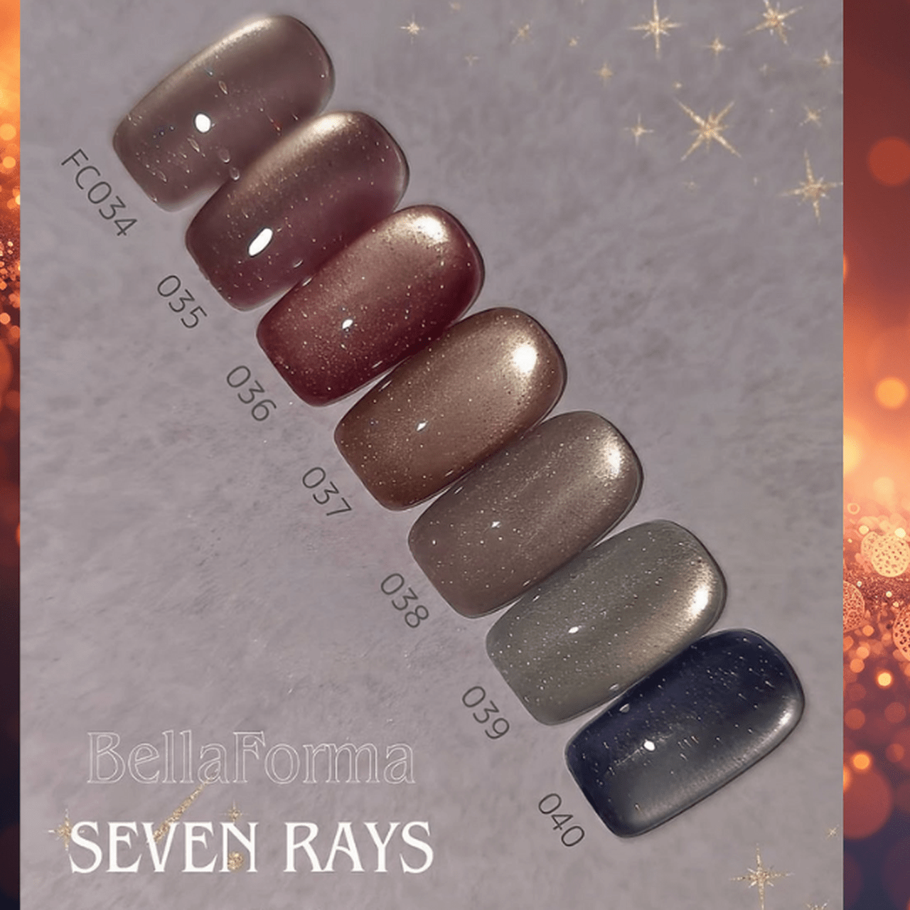 ベラフォーマ ココイスト ふわりと光が差し込むようなニュアンス♡ベラフォーマ『SEVEN RAYS