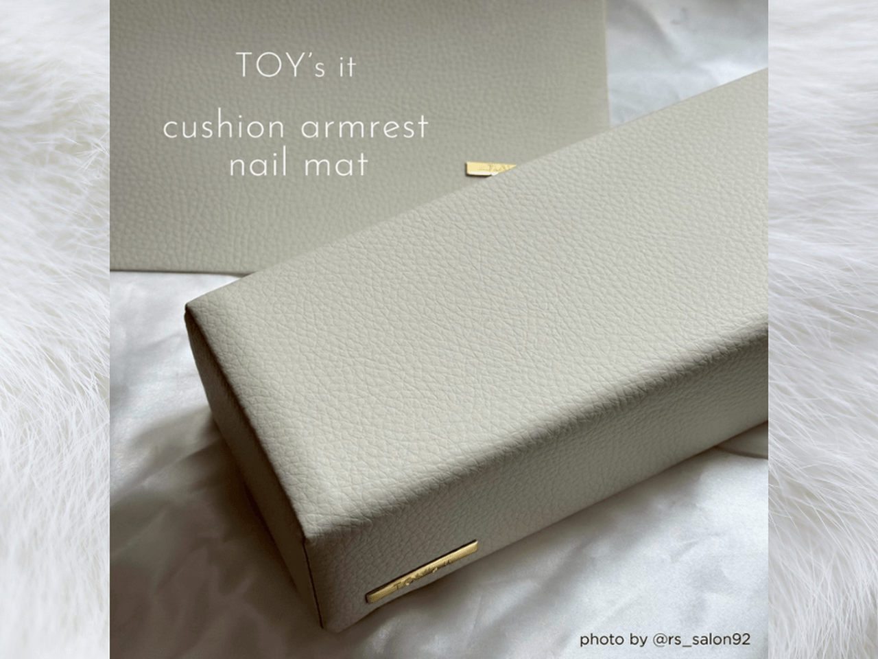 手元もデスクも美しく整う♡TOY's it『ネイルマット』＆『クッション