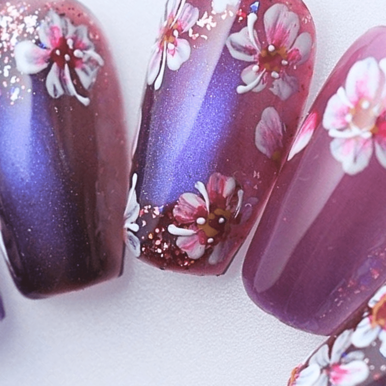 2026最新】大人シックに♡静かに咲く夜桜ネイル|人気ネイルデザイン9選