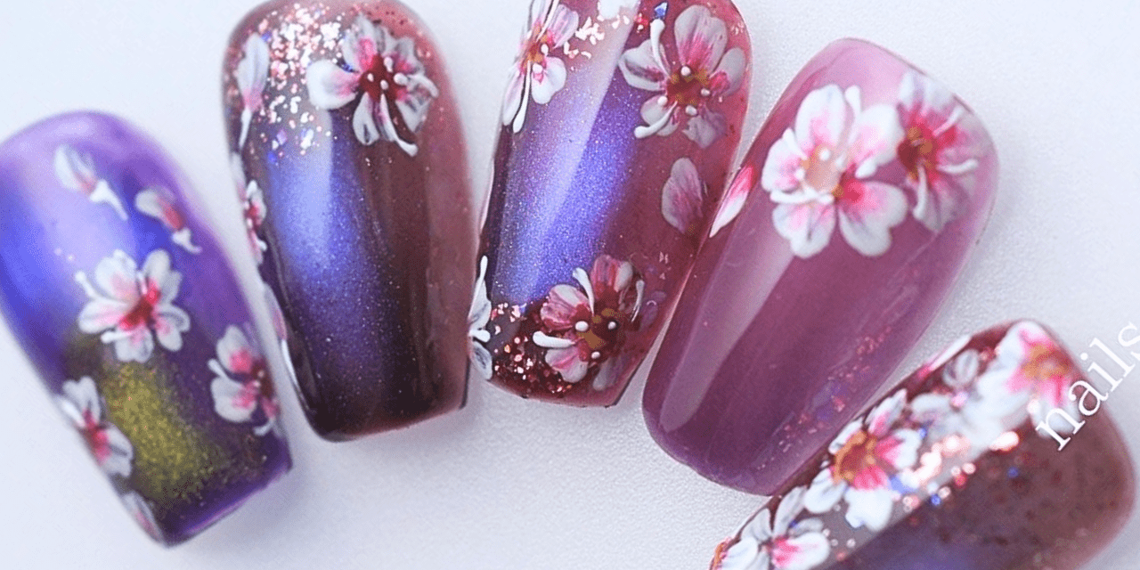 2026最新】大人シックに♡静かに咲く夜桜ネイル|人気ネイルデザイン9選