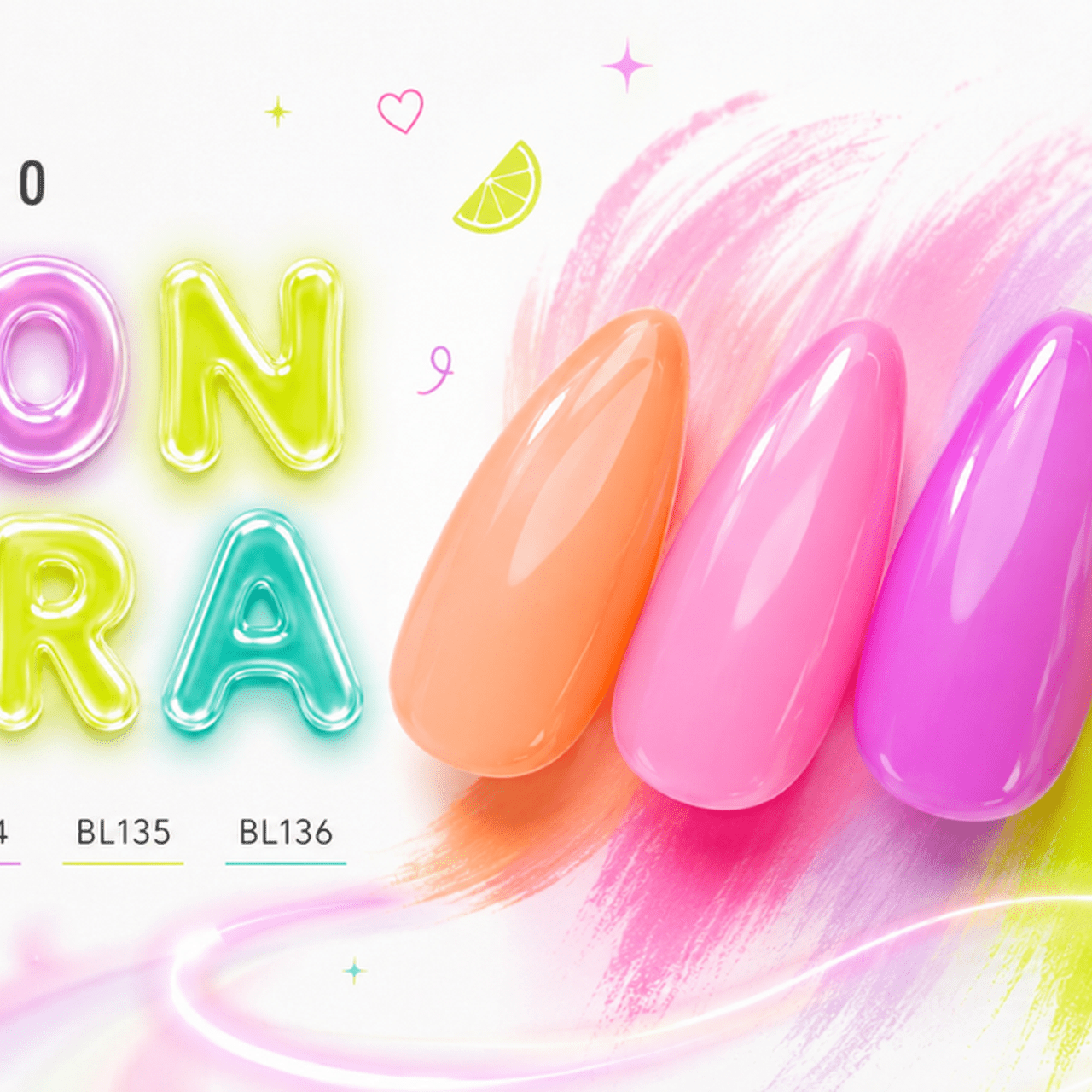 発光ネオンで夏の視線を独占♡VETRO『NEON AURA（ネオンオーラ）シリーズ』