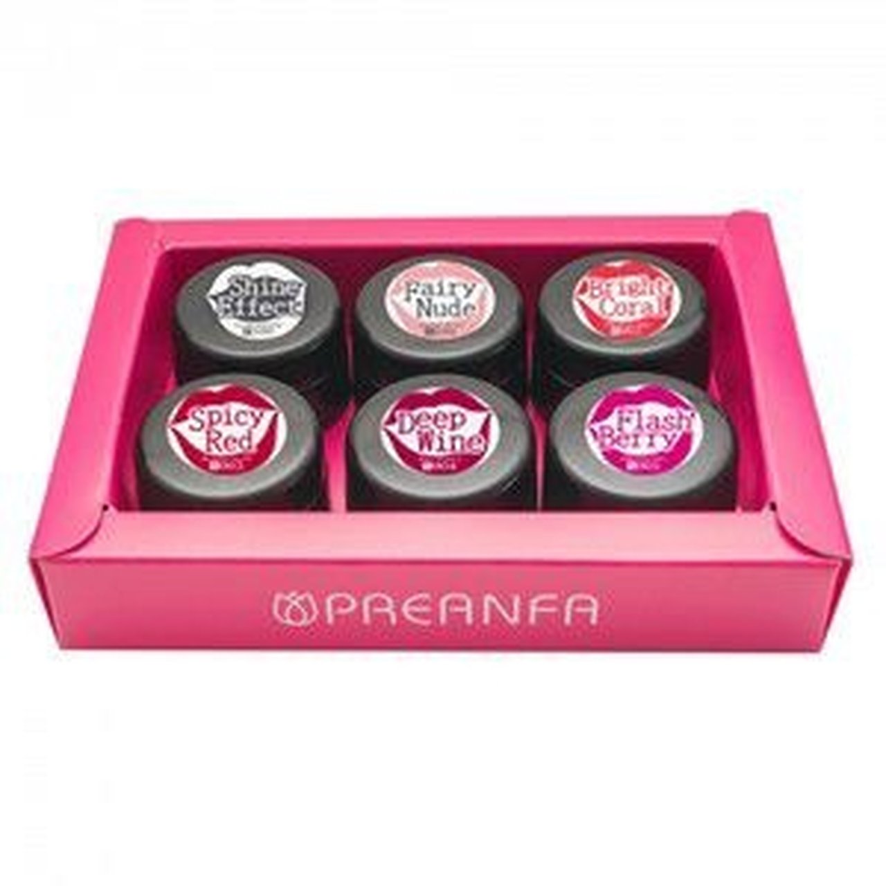 PREGEL カラージェル【新品♡シャイニーグロス♡6色セット】リップ ピンク PREGEL カラージェル【新品シャイニーグロス6色セット】リップ ピンク