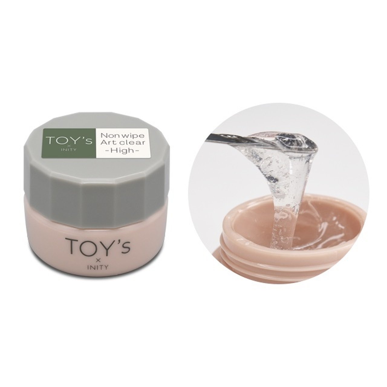 TOY's × INITY ノンワイプ アートクリア ハイ | TOY's × INITY（トイズ