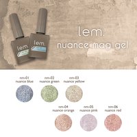lem. ミルキー マグ 6本セット lem. ミルキーマグジェル 6色セット | Nail Labo Online Shop