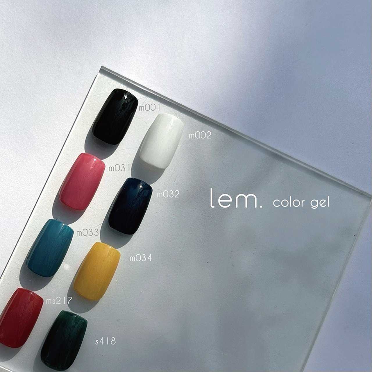lem. レム カラージェル ペールネオン 10色セット lem. カラージェル ペールネオン 10色セット | Nail Labo Online