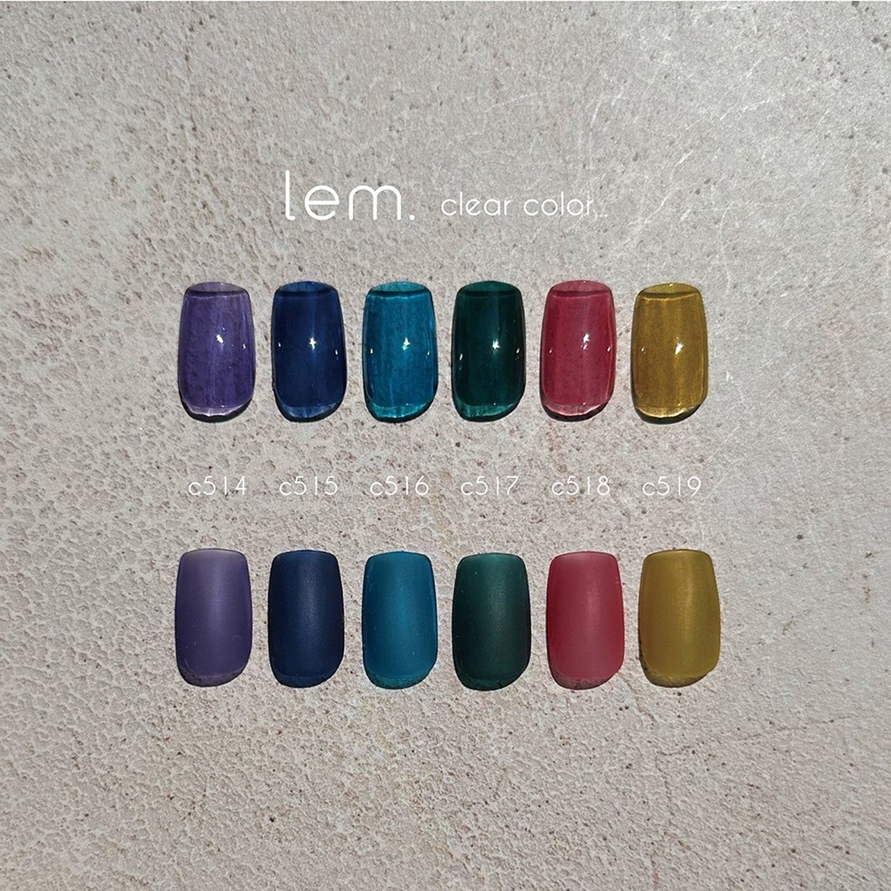 【未開封あり】 lem. レム カラージェル 23個セット（21色） レム カラージェル c517 ジャスミン | lem.（レム） | カラージェル