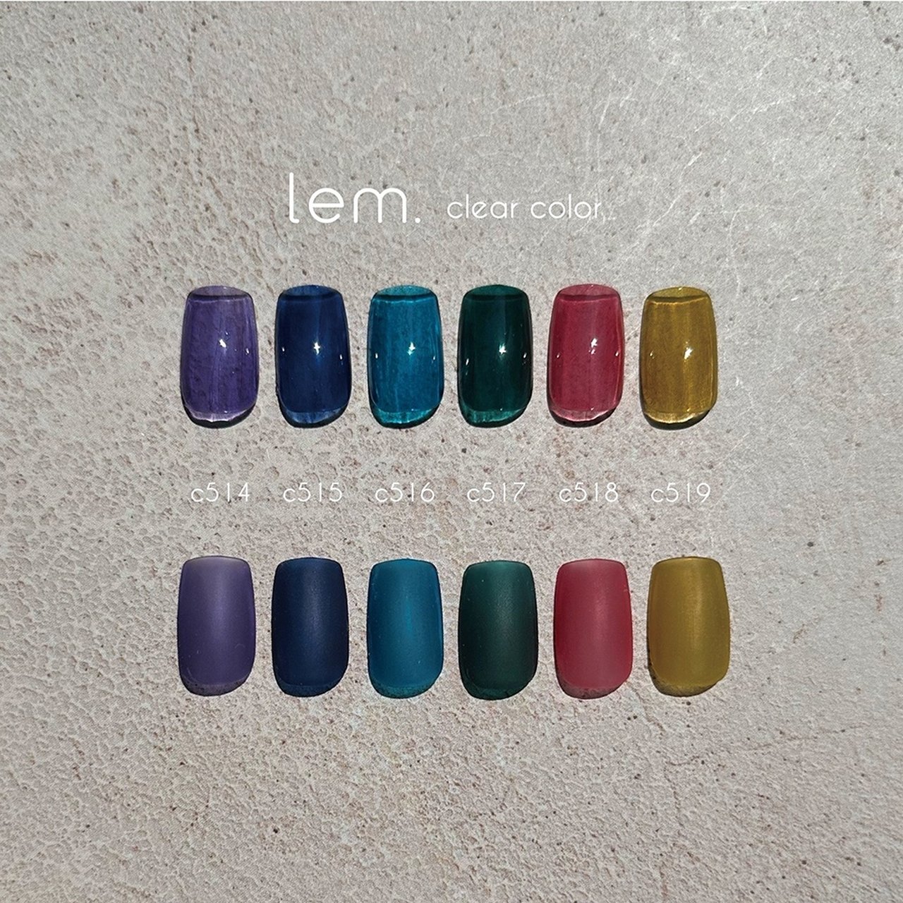 爆買い！】 lem. SHE. レム. カラージェル セット ジェルネイル 