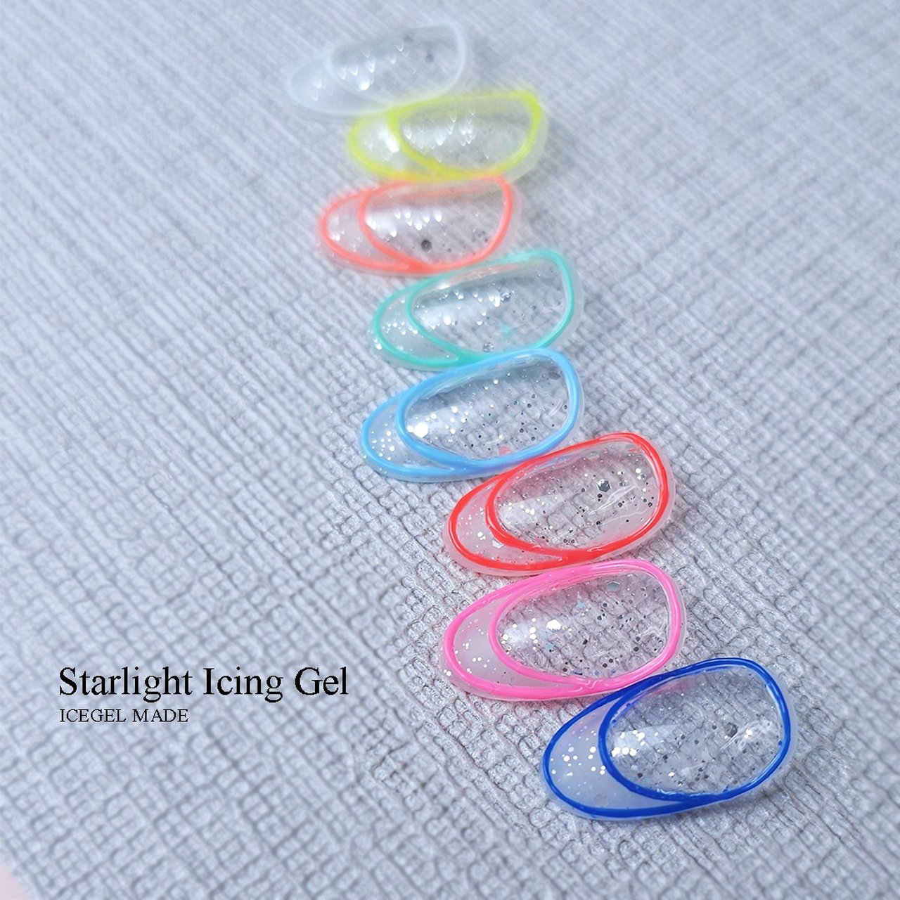 ICE GEL ジェルネイルセット 8色 Starlight Icing ICEGEL 8色セット