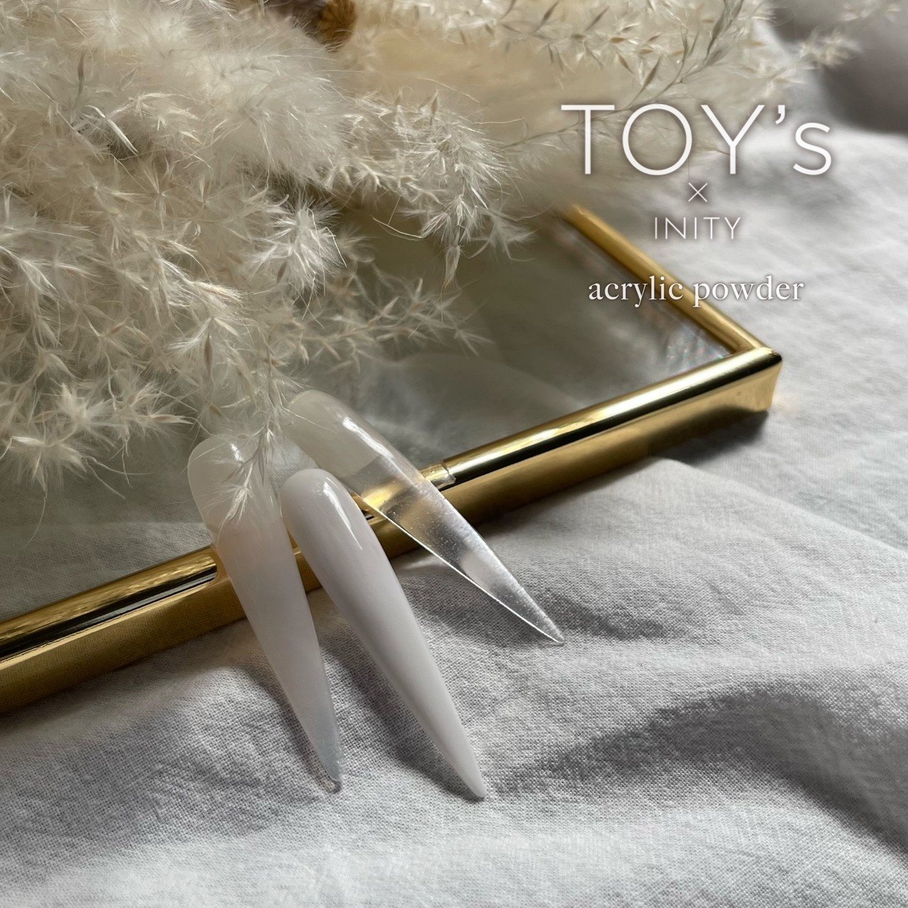 TOY＇s x INITY アクリルパウダー クリアグラス 25g