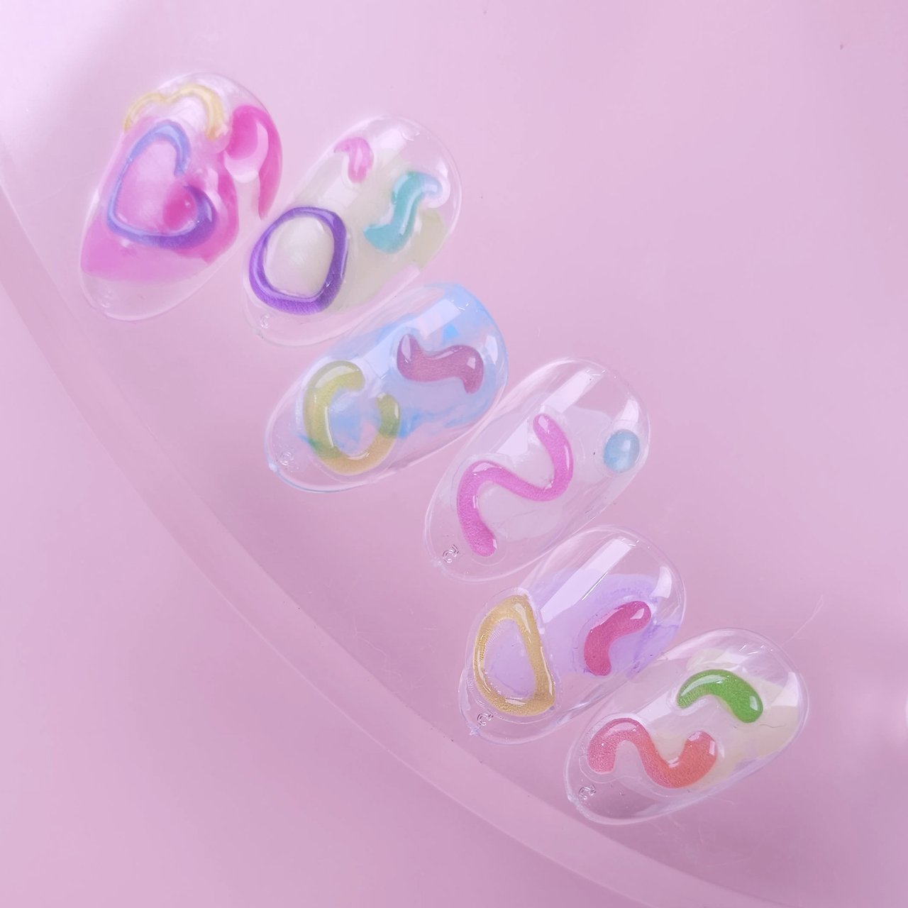 ICEGEL マーブルリキッド パステル MS-28 スカイマゼンタ | ICE GEL
