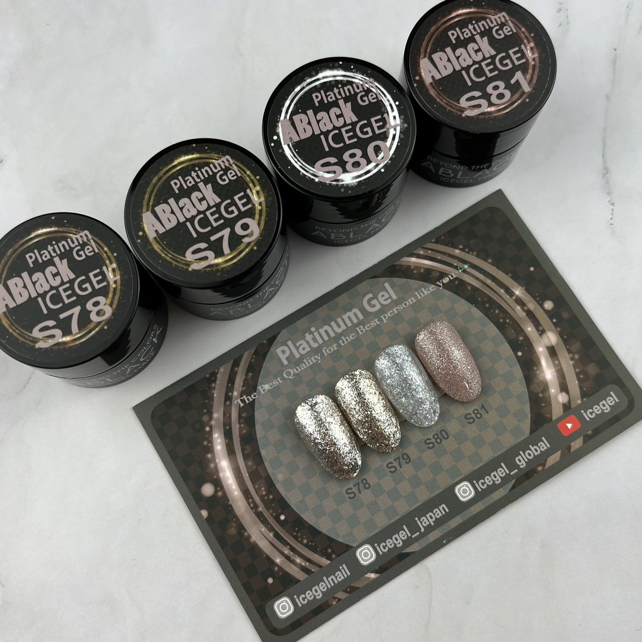 プラチナジェル ICEGEL ABLACK プラチナジェル S81 プラチナスワン | ICE GEL（アイス