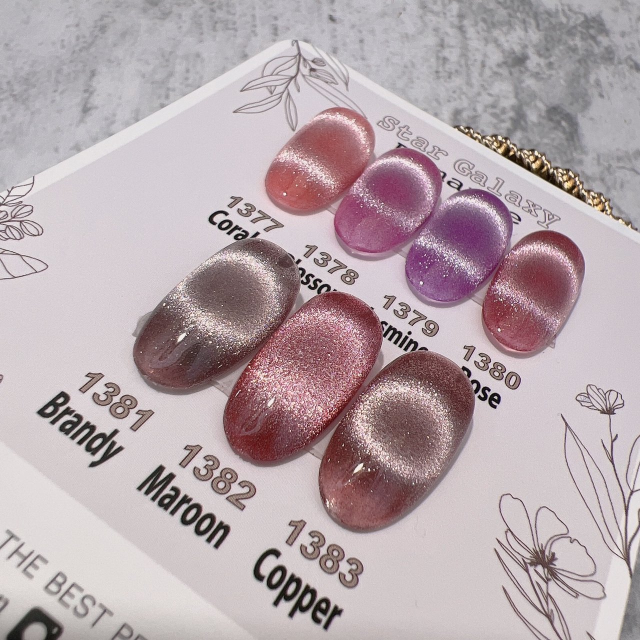 ICEGEL TONE AND MOOD シリーズ カラージェル10色セット