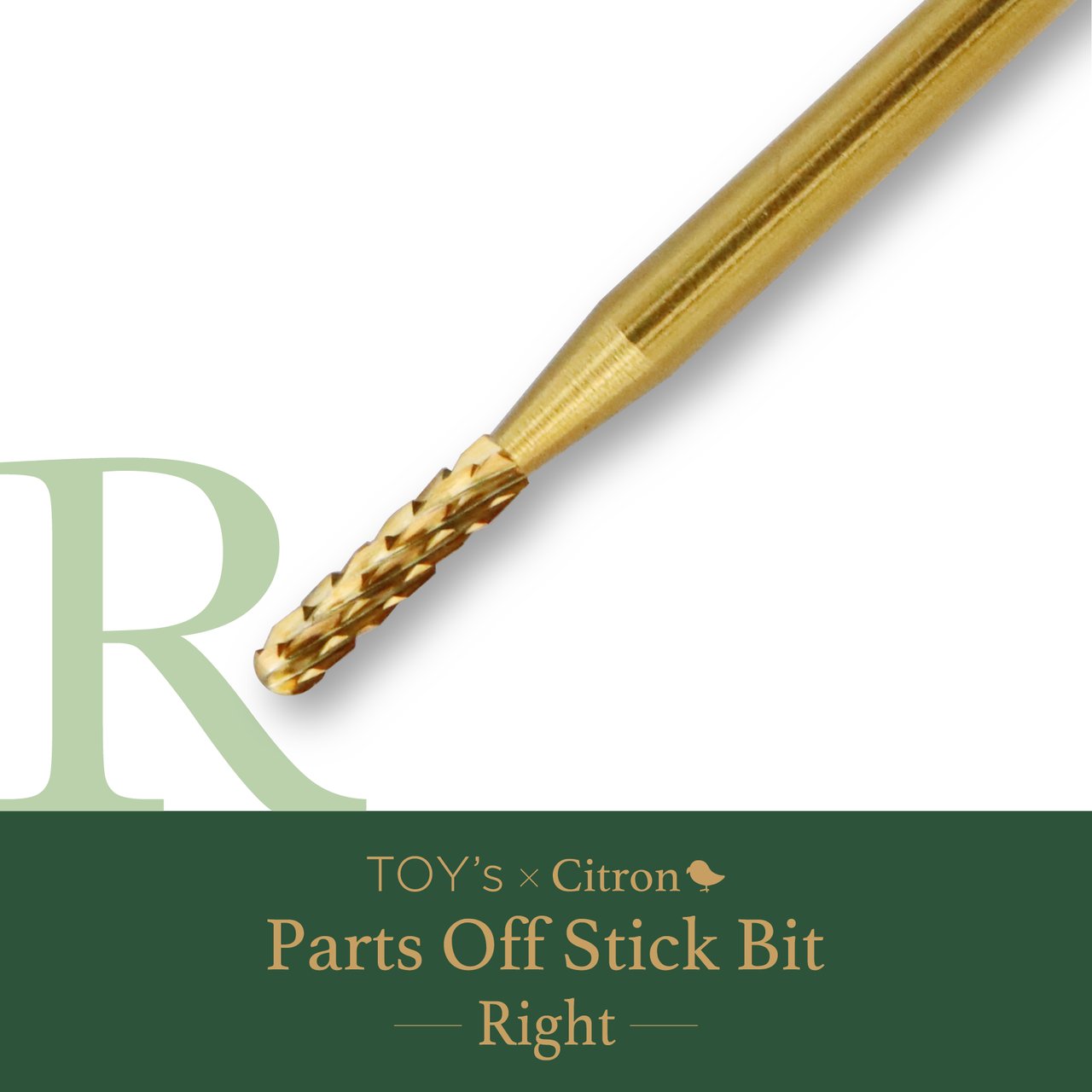 TOY＇s x Citron パーツオフスティックビット 【右利き用