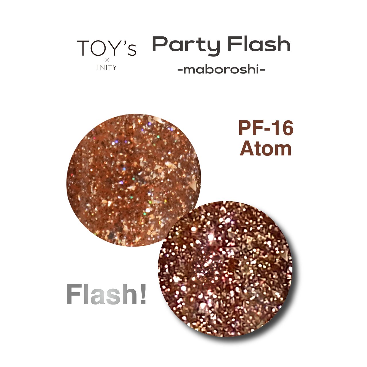 TOY's × INITY パーティーフラッシュ -マボロシ- 5色セット
