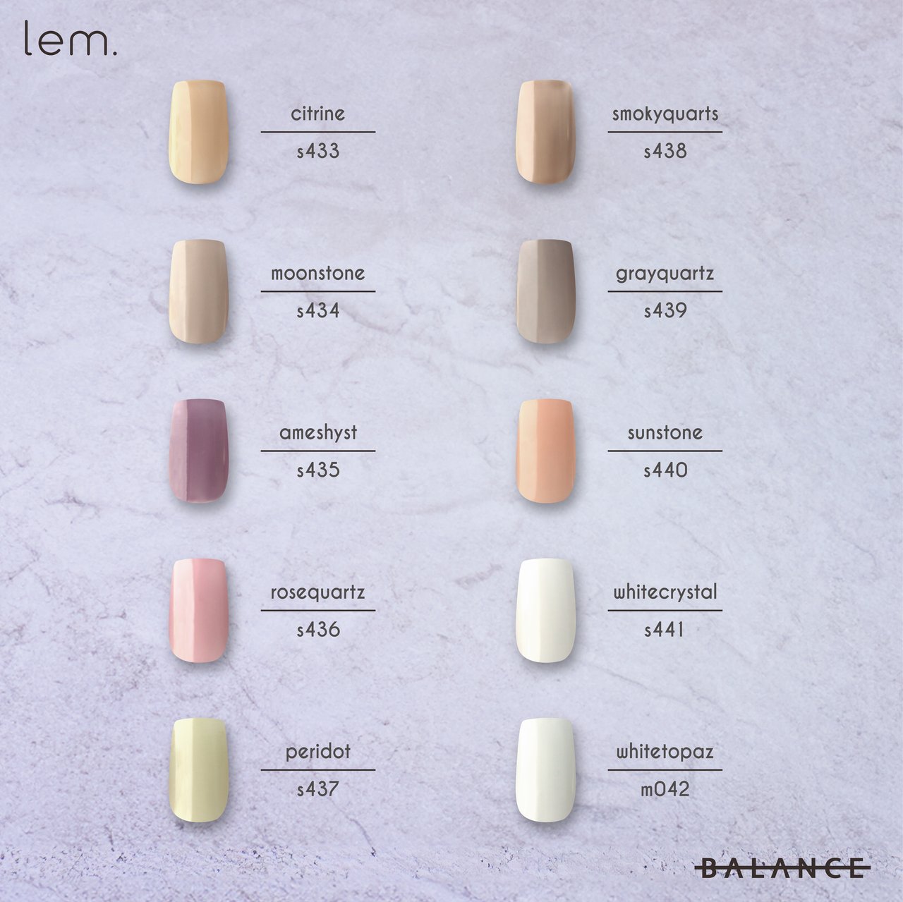 lem. カラージェル キャンバスペイント10色セット | Nail Labo