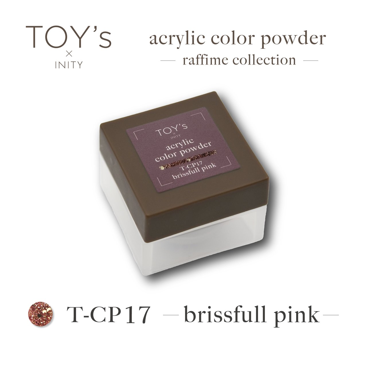 TOY＇s x INITY アクリルカラーパウダー ラフィーム