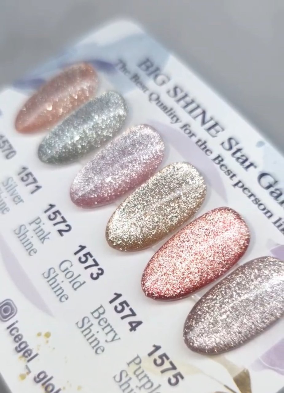 ICEGEL ABLACK ビッグシャイン スターギャラクシージェル 1572 ピンク