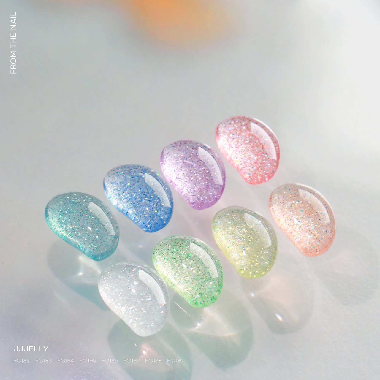 韓国ネイル From the nail フロムザネイル ジェルネイル8本セット 韓国ネイル From the nail フロムザネイル ジェルネイル8本セット