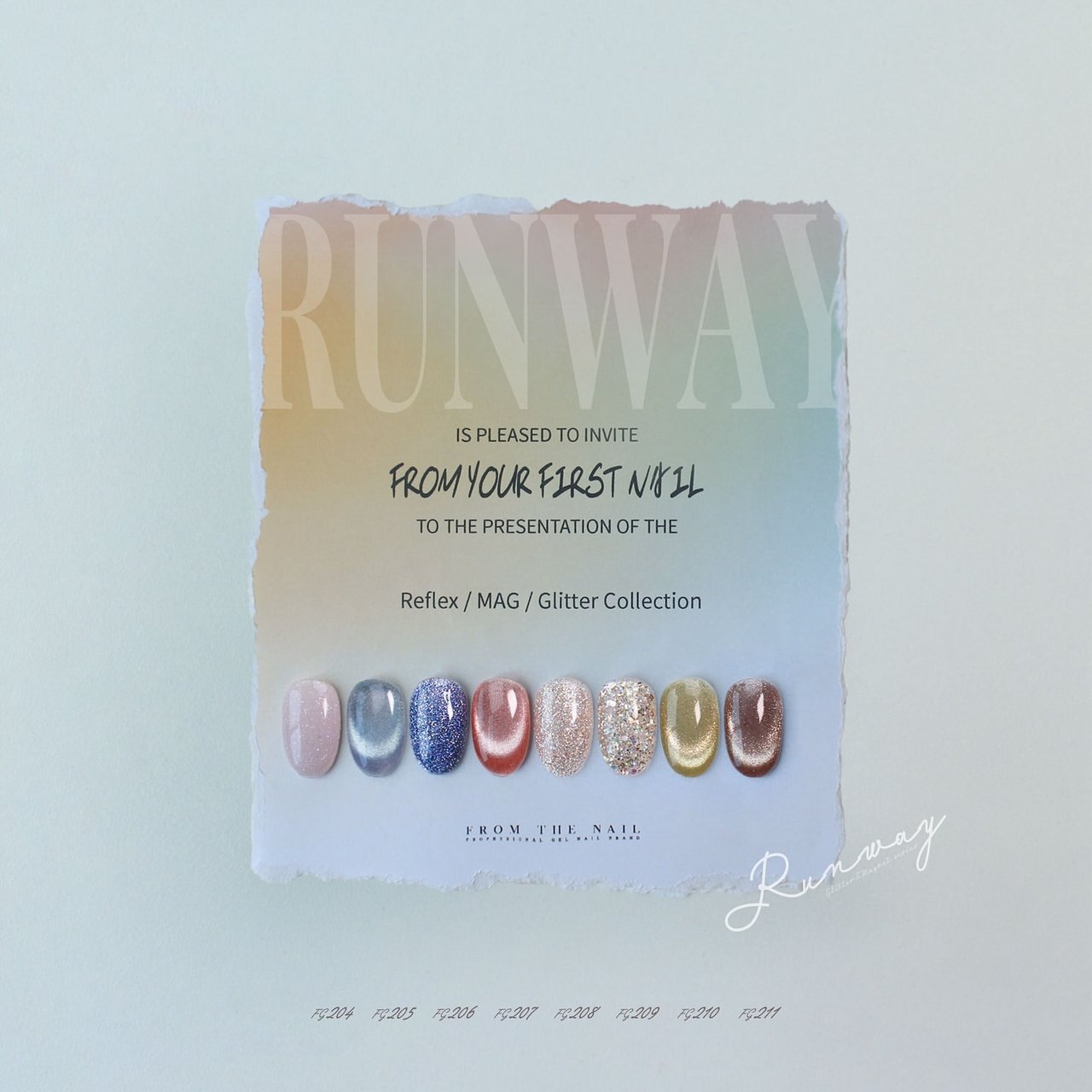 Runway 8本セット | FROM THE NAIL（フロムザネイル） | カラージェル