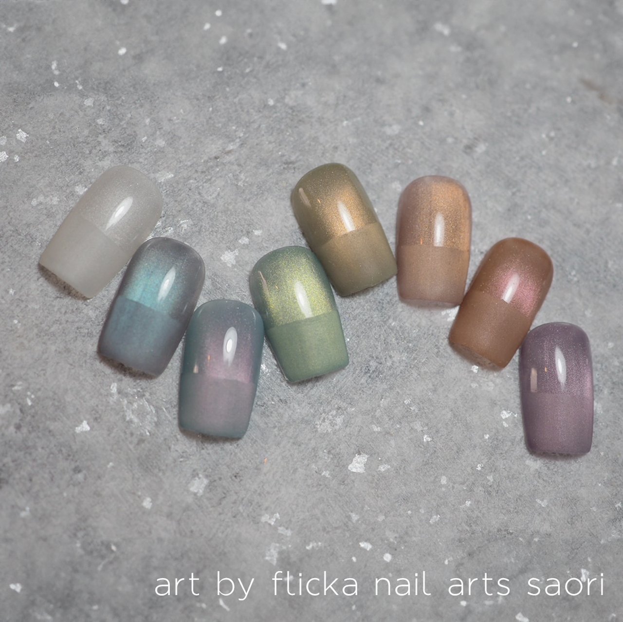 フォギーマグ　8色　セット　フリッカ　flicka flicka nail arts フリッカスターリーマグジェル8色セット