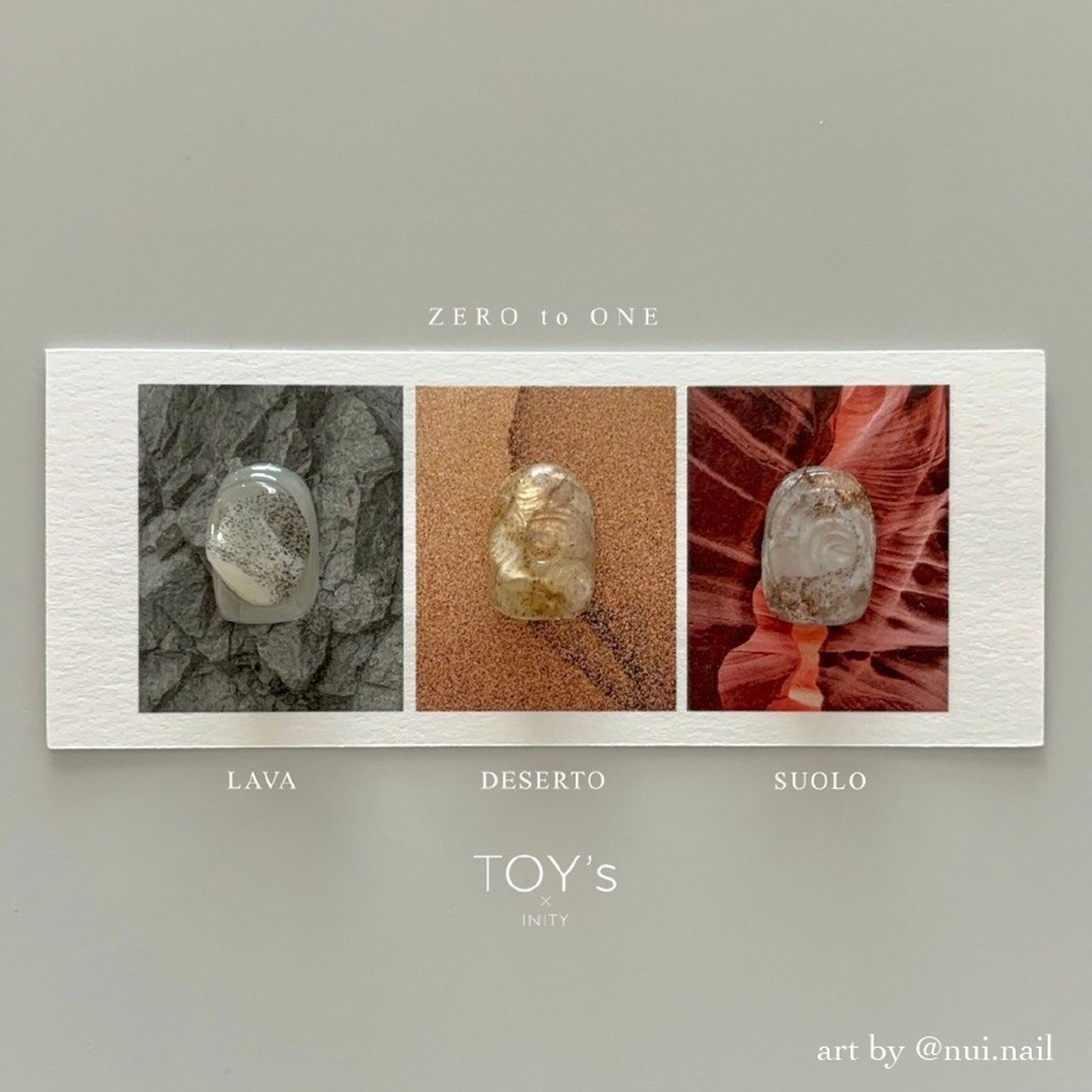 TOY＇s x INITY ゼロトゥワン 3色セット | TOY's