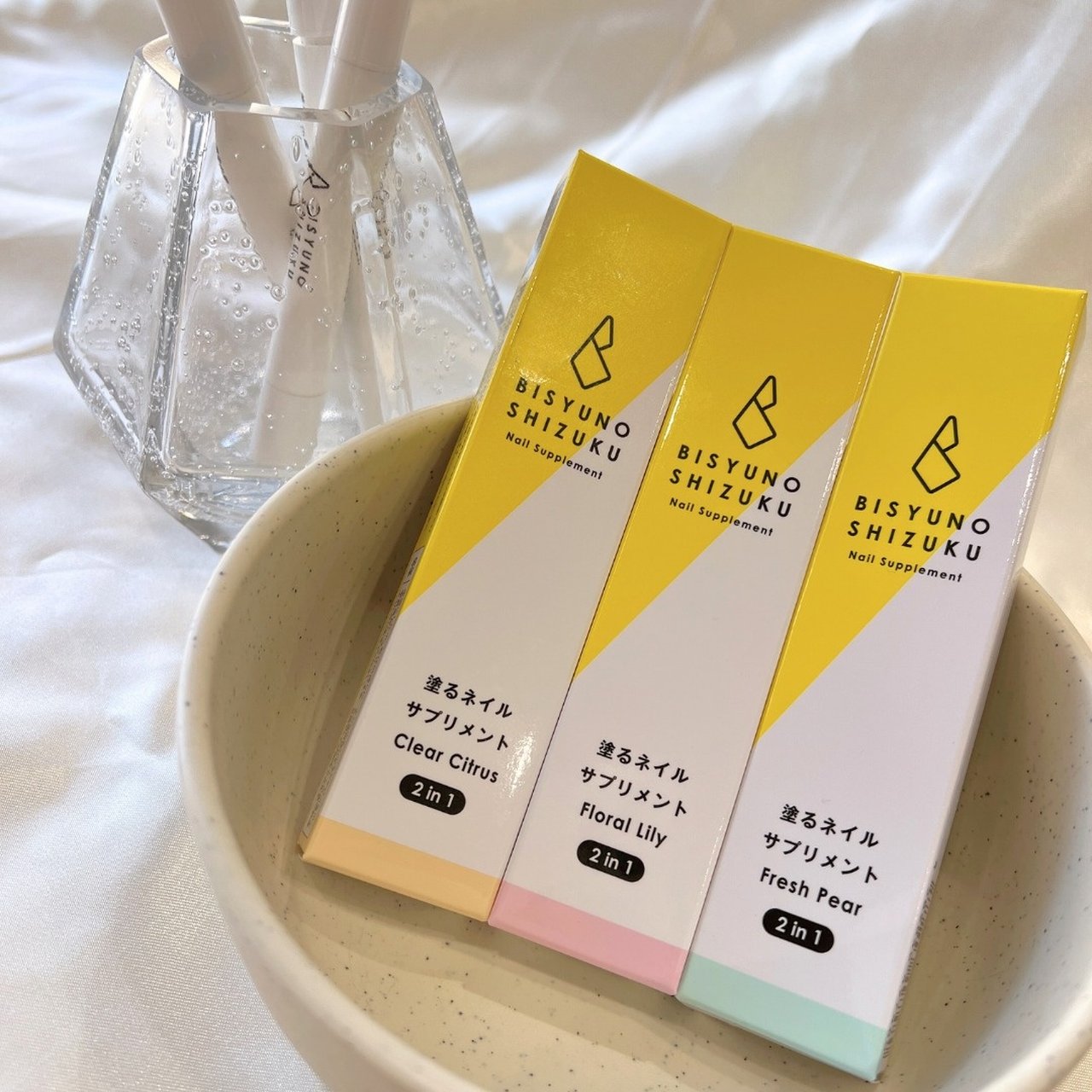 美手の雫 ネイルサプリメント 2in1 fg クリアシトラスの香り | 爪美容