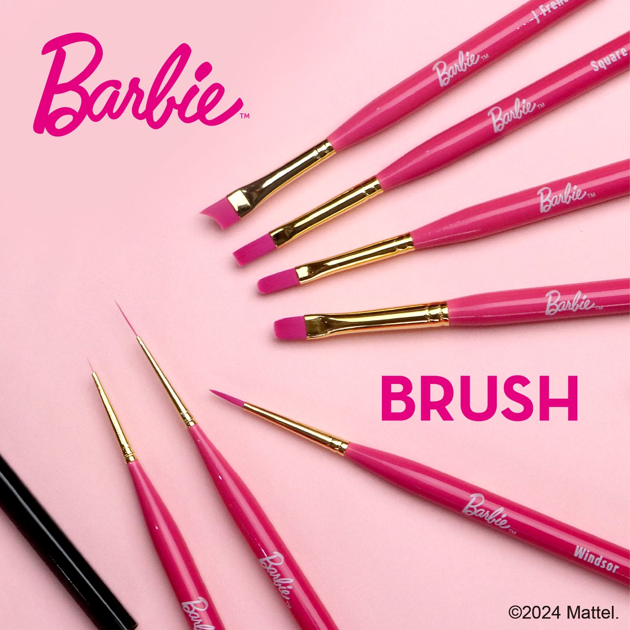 Barbie GEL brush 7本セット Barbie ジェルブラシ LL ロングライナー | Barbie